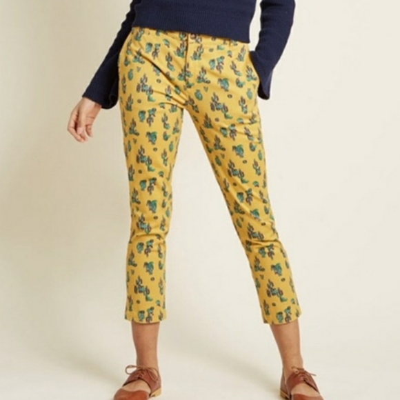 Modcloth Pants - 🌵 Treasured Perspective cactus pants